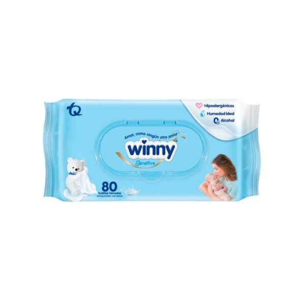 PAÑITO WINNY SENSITIVE X 80 REF: 2665