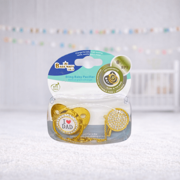 CHUPO + CADENA BABY MATY GOLD REF: BMG-210