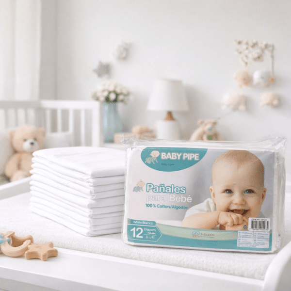PAÑAL BLANCO BABY PIPE REF: KP-84